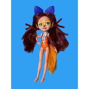 Enchantimals Felicity Fox Red Hair Orange Bushy Tail 6" Doll 2016 Mattel